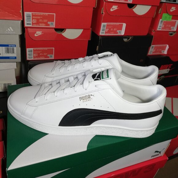 PUMA CLASSIC XXI WHITE/BLACK MEN'S US SIZE 12 BRAND NEW IN BOX - Picture 4 of 11